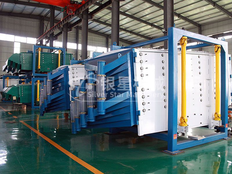 避免方形搖擺篩篩網生銹，三招就能搞定！