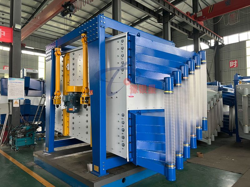 1臺抵多臺！銀星方形搖擺篩助建材企業產能大幅躍升