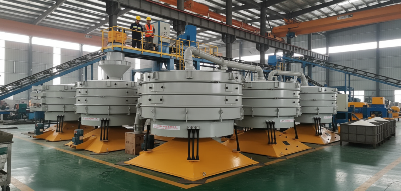 PVC粉末又“抱團”停機？銀星圓形搖擺篩一招破解，效率提升超60%