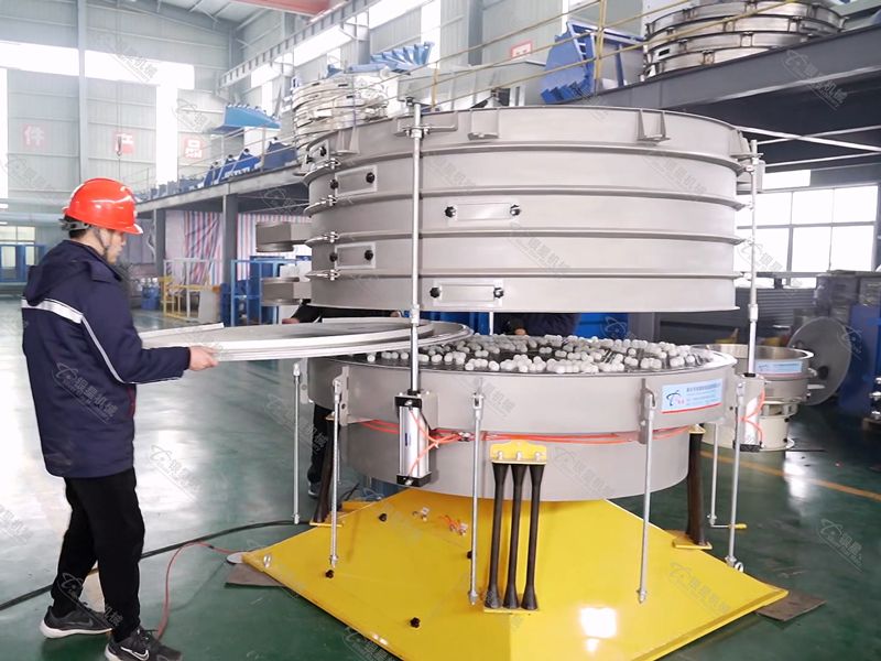 30 分鐘換料不停機！銀星圓形搖擺篩 “四步切換法”，化工 / 食品廠產能飆升秘籍